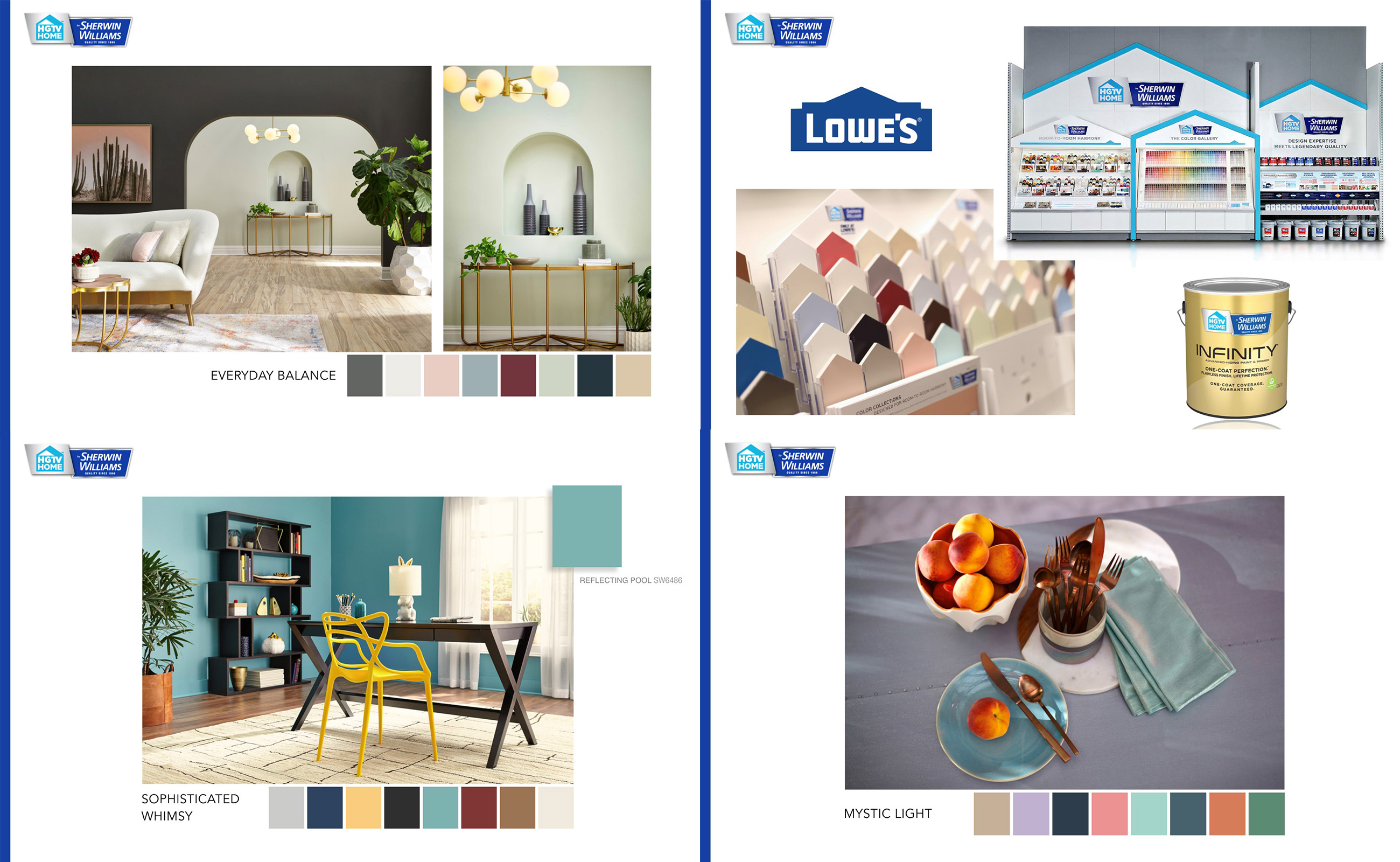 2019 HGTV HOME™ by Sherwin Williams Color Collections 