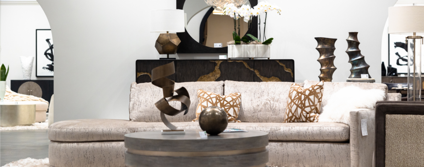 Image of a furniture showroom located at High Point Market