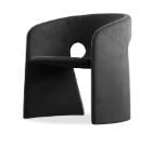 Mobital - Vera Dining Chair, Brown