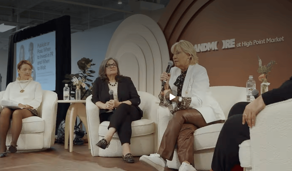 Fall 2026 Market Recap.  Women talking on couches