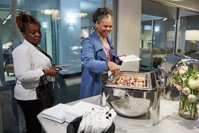 Daily Lunch in the IHFC Designer Lounge